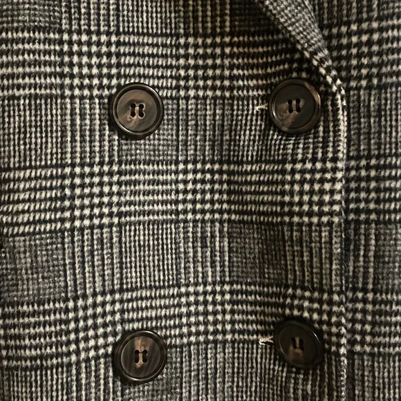 Avec Les Filles Plaid Long Blazer / Jacket - Picture 4 of 10